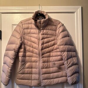 Lands' End Women's Light Tan Puffer Jacket